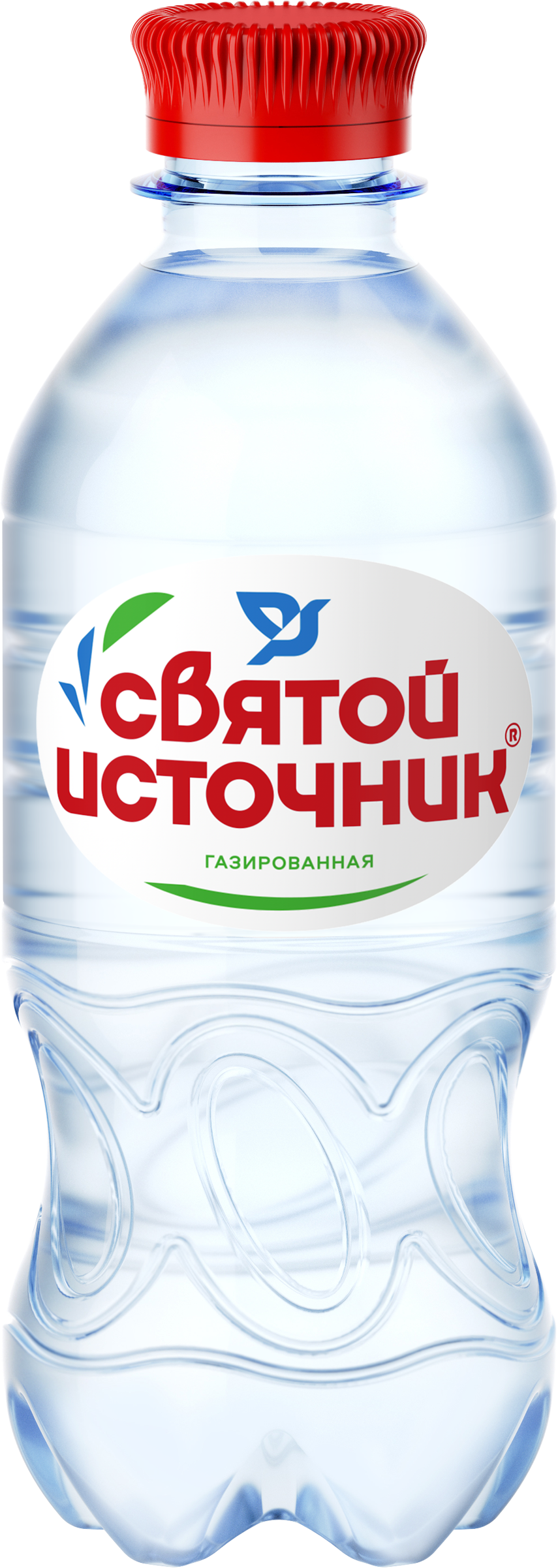 Вода Святой Источник питьевая газированная 330мл 34₽