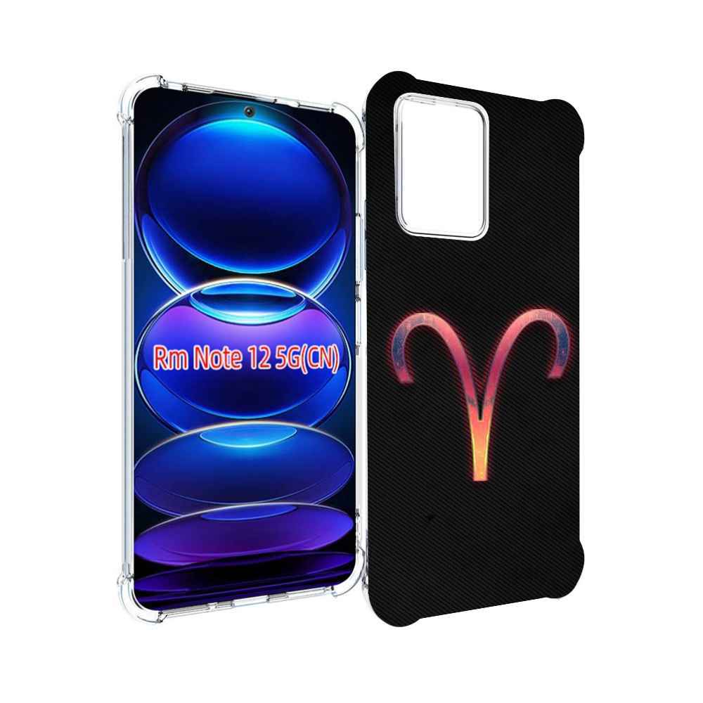 

Чехол MyPads знак зодиака овен 1 для Xiaomi Redmi Note 12, Прозрачный, Tocco