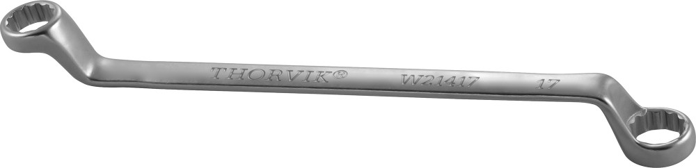 thorvik w22427 ключ гаечный накидной изогнутый серии arc 24х27 мм Thorvik W22427 Ключ гаечный накидной изогнутый серии ARC, 24х27 мм