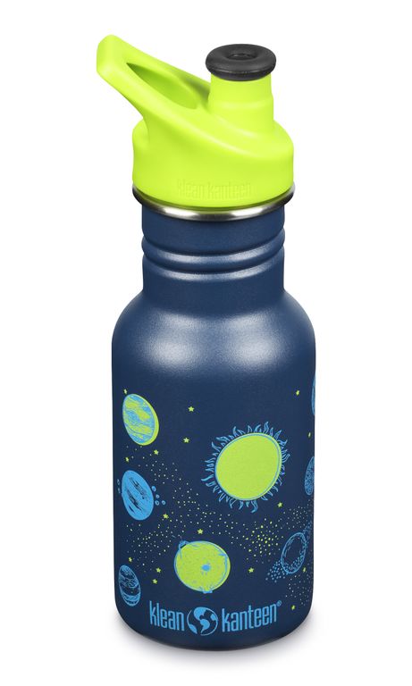 фото Детская бутылка klean kanteen kid classic narrow sport 12oz (355 мл) planets