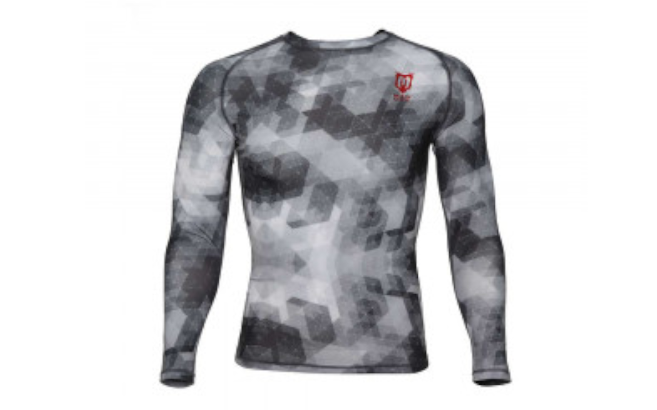 

Рашгард MAD GUY Camo-Line (длинный рукав) SR р.L (ромбы), Серый, Camo-Line