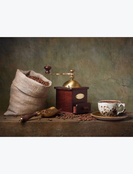 

Алмазная мозаика без подрамника Кофейный Набор, 25x20 см, 66575, РА-056