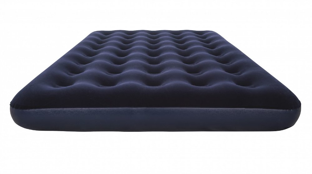 Надувной матрас SportElite Flocked air bed-air pump double 67287 191x137x22 см