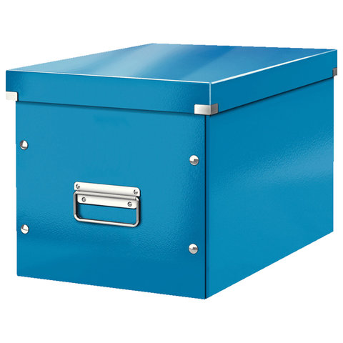 

Короб архивный Click & Store, L, 310х320х360 мм, синий