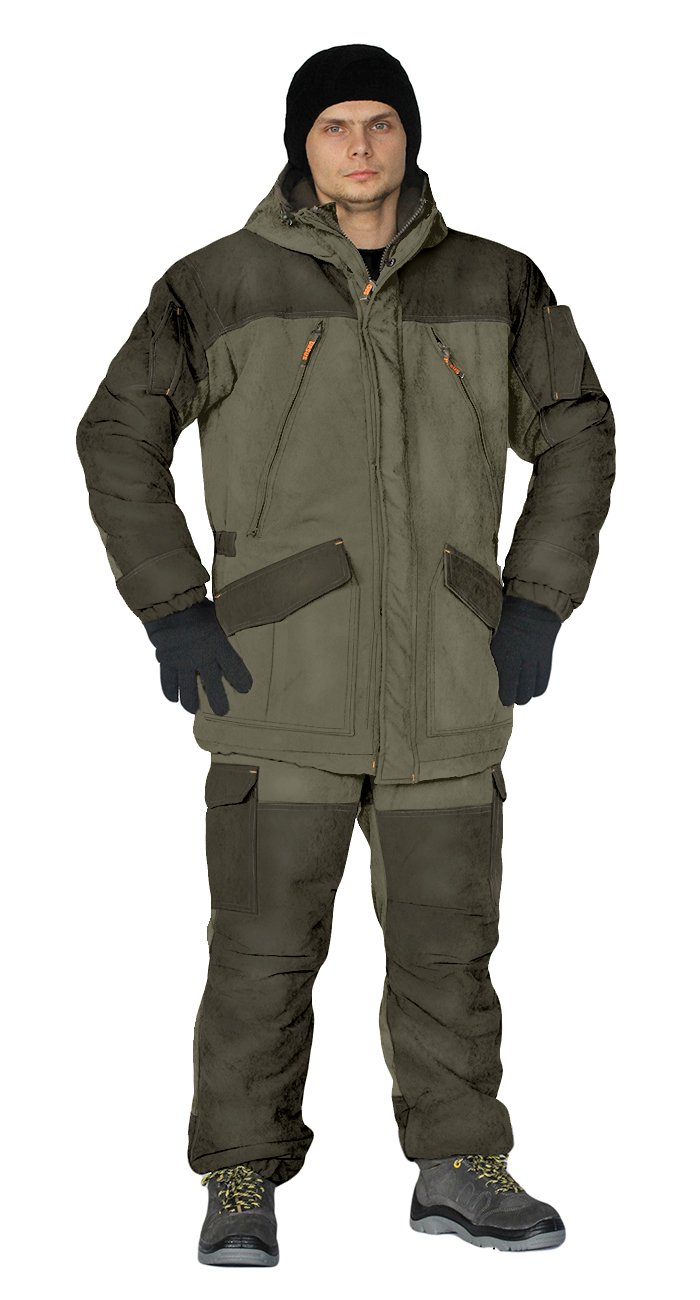 

Костюм Ursus Геркон, темный хаки/ светлый хаки, 56 RU/ 58 RU, 182-188, Геркон
