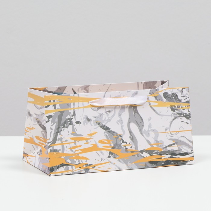 

Коробка для цветов "Мрамор", 24 х 12 х 12 см