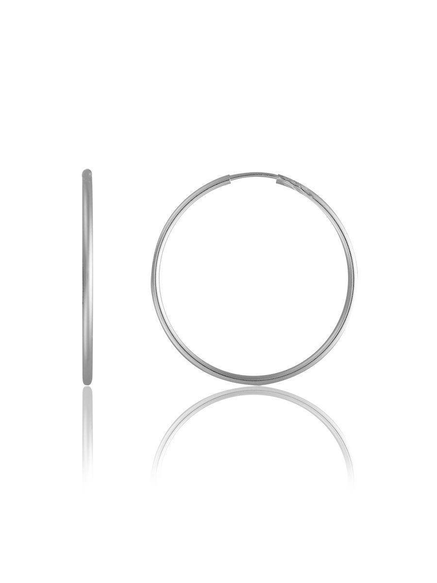 

Серьги конго из серебра TOP CRYSTAL 40352108, 40352108