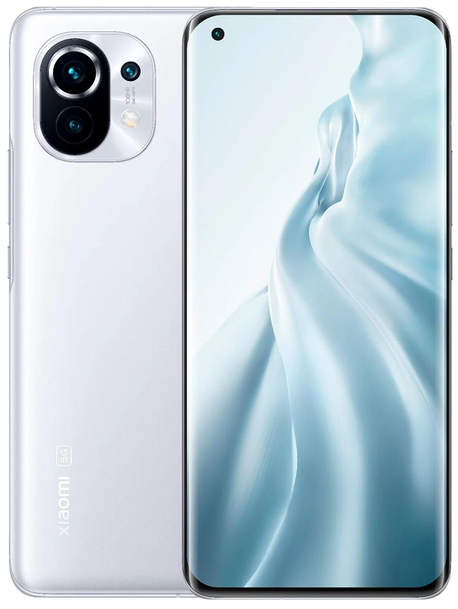 

Смартфон Xiaomi Mi 11 8/256 ГБ CN, облачный белый, Mi 11