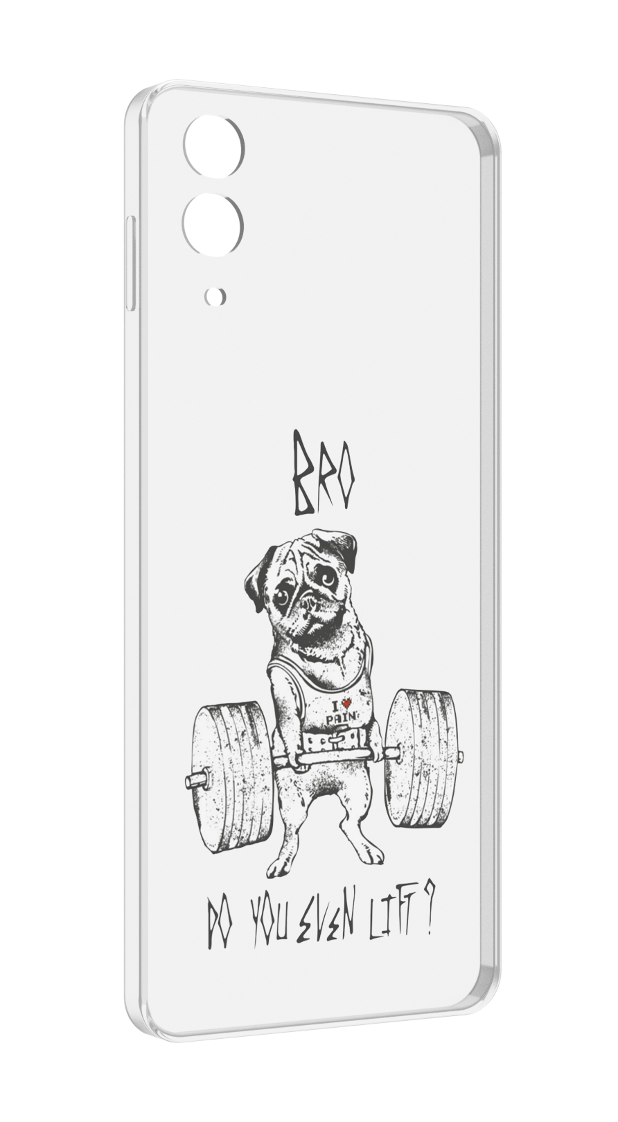 

Чехол MyPads брат ты подкачался мужской для Samsung Galaxy Z Flip 4 (SM-F721), Прозрачный, Tocco