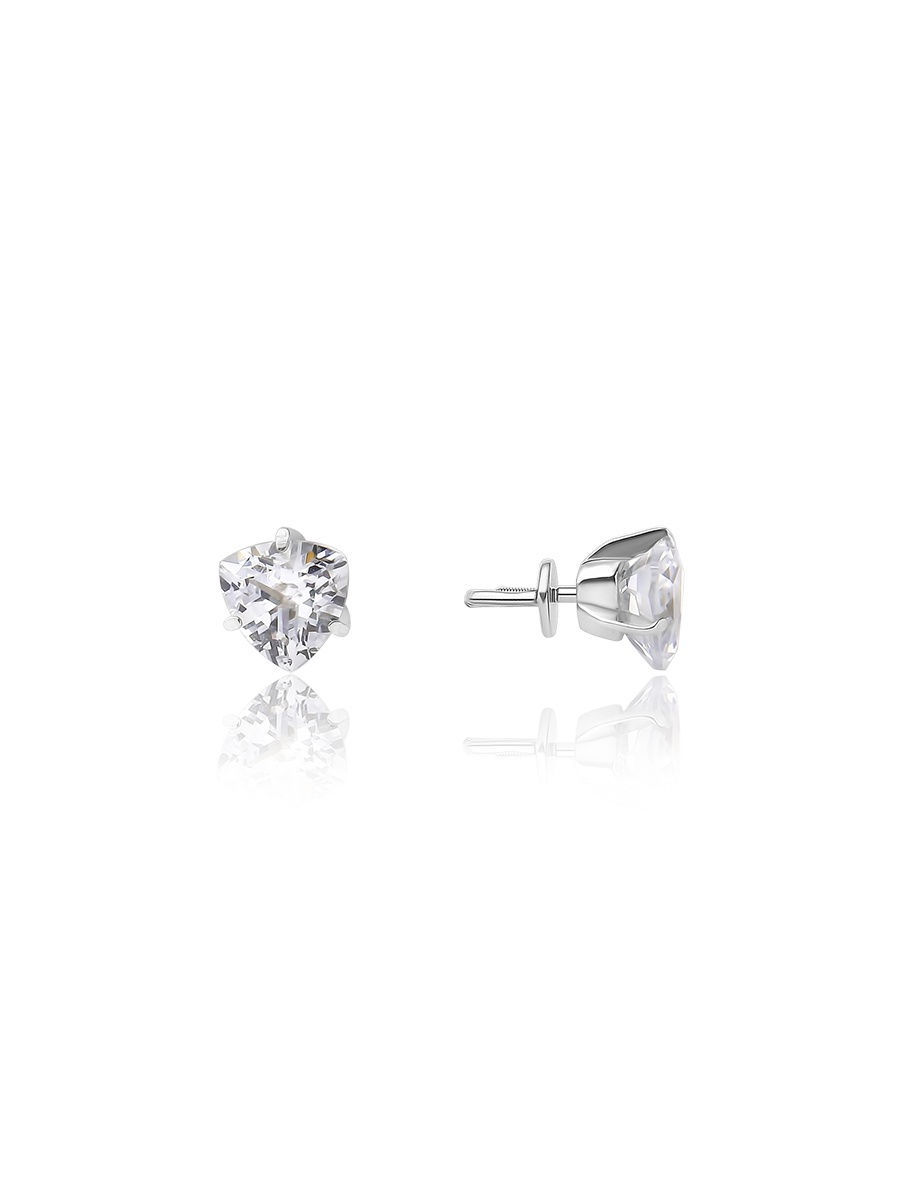 

Серьги-пусеты из серебра с фианитом TOP CRYSTAL 40255392, 40255392