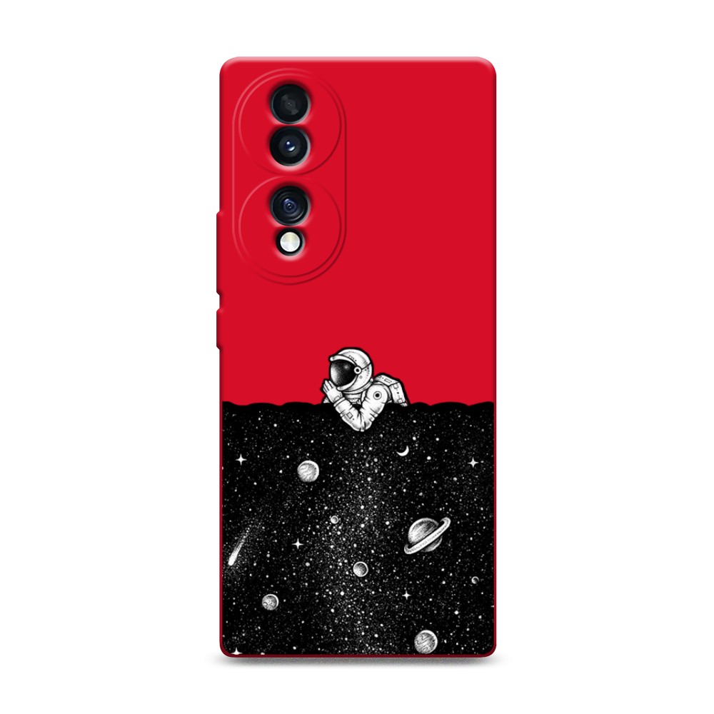 

Чехол Awog на Honor 70 "Космический сон", Серый, 6108253-1