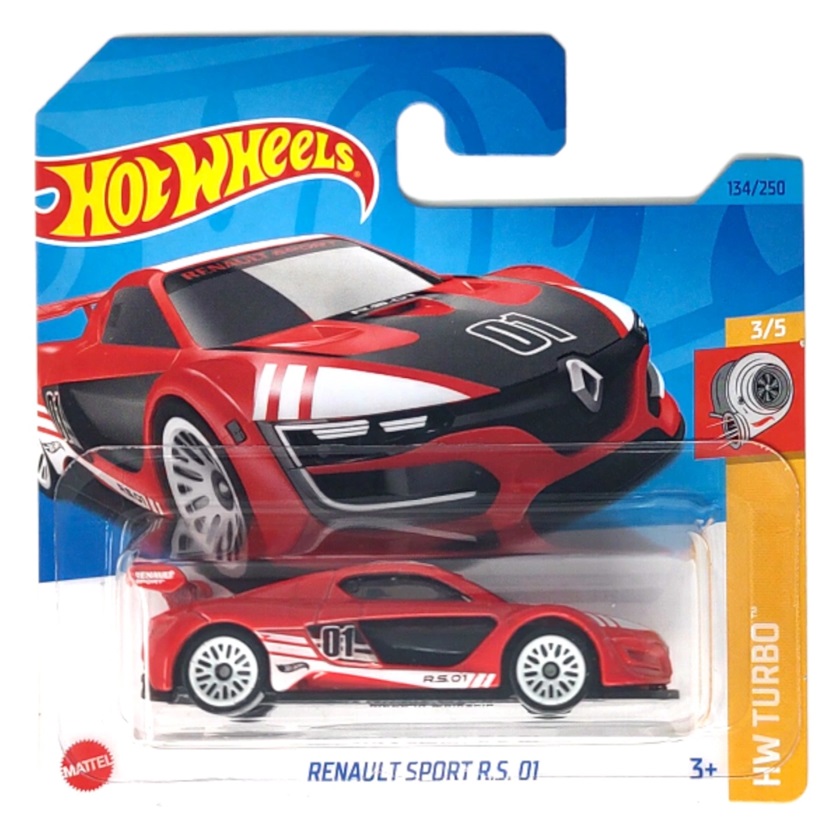 Машинка Mattel Hot Wheels Renault Sport RS 01, HKJ38 5785 134 из 250