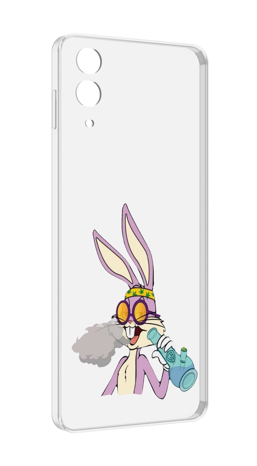 

Чехол MyPads бакс-банни-любитель-подымить для Samsung Galaxy Z Flip 4 (SM-F721), Прозрачный, Tocco