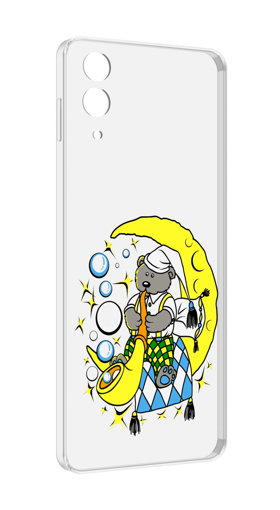 

Чехол MyPads Сырная луна для Samsung Galaxy Z Flip 4 (SM-F721), Прозрачный, Tocco