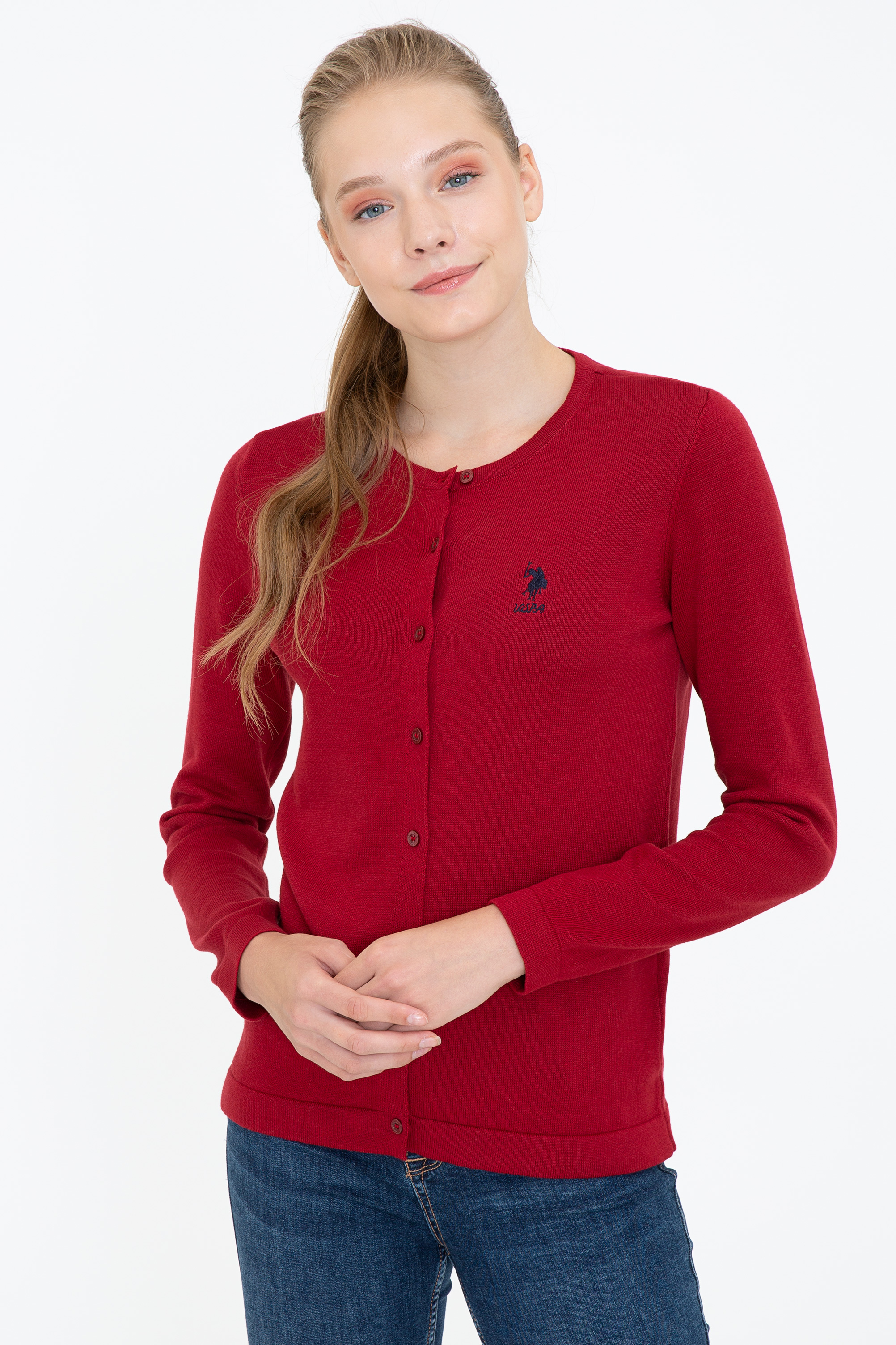

Кардиган женский U.S. POLO Assn. G082GL0TH0GLT01-GLBSK21 красный XS, G082GL0TH0GLT01-GLBSK21