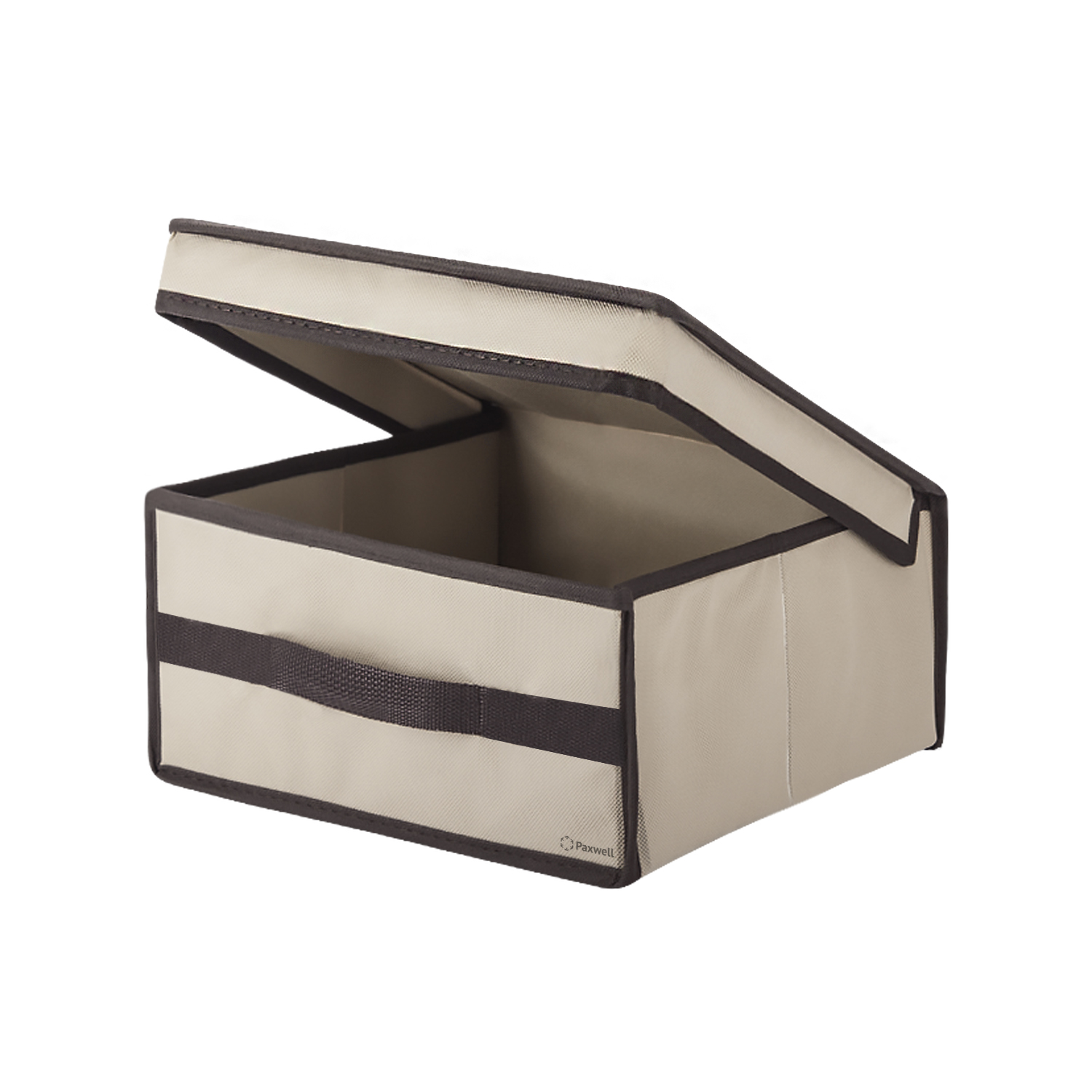 Коробка для хранения с крышкой Paxwell Ордер Лайт 3015, бежевая