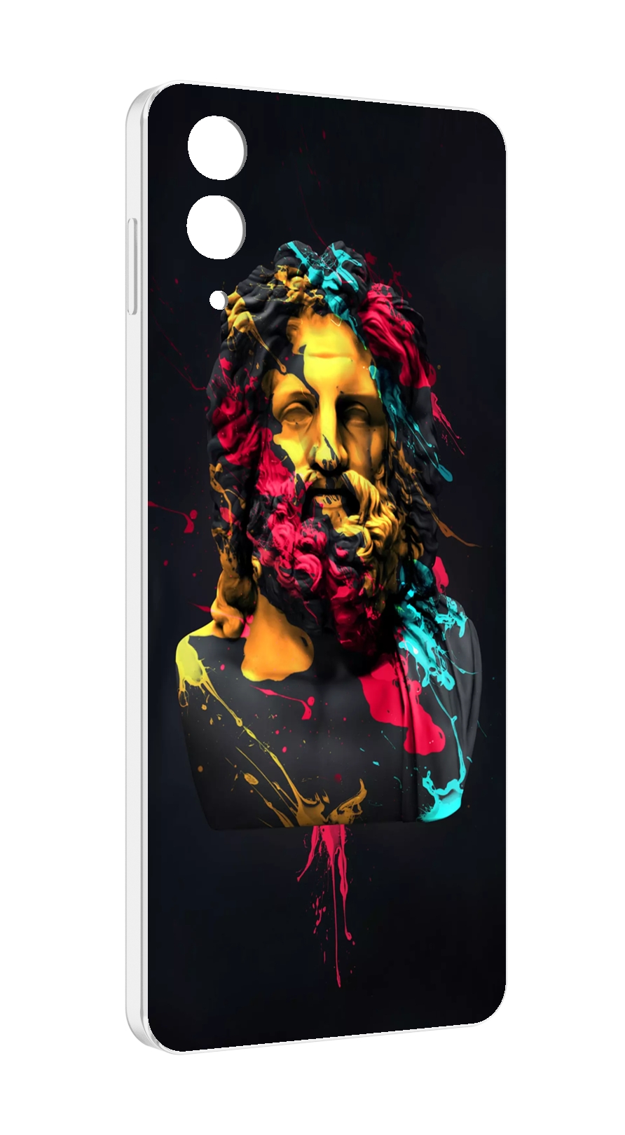 

Чехол MyPads арт-статуя-краски для Samsung Galaxy Z Flip 4 (SM-F721), Прозрачный, Tocco