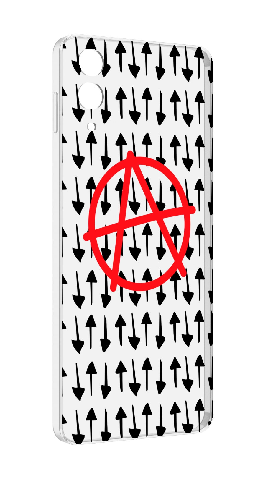 

Чехол MyPads анархия-панк для Samsung Galaxy Z Flip 4 (SM-F721), Прозрачный, Tocco