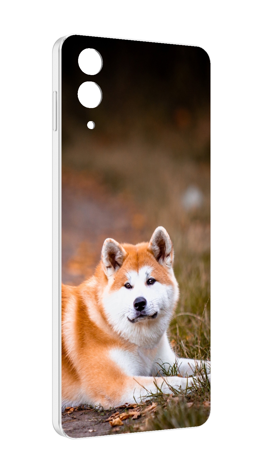

Чехол MyPads акита ину для Samsung Galaxy Z Flip 4 (SM-F721), Прозрачный, Tocco
