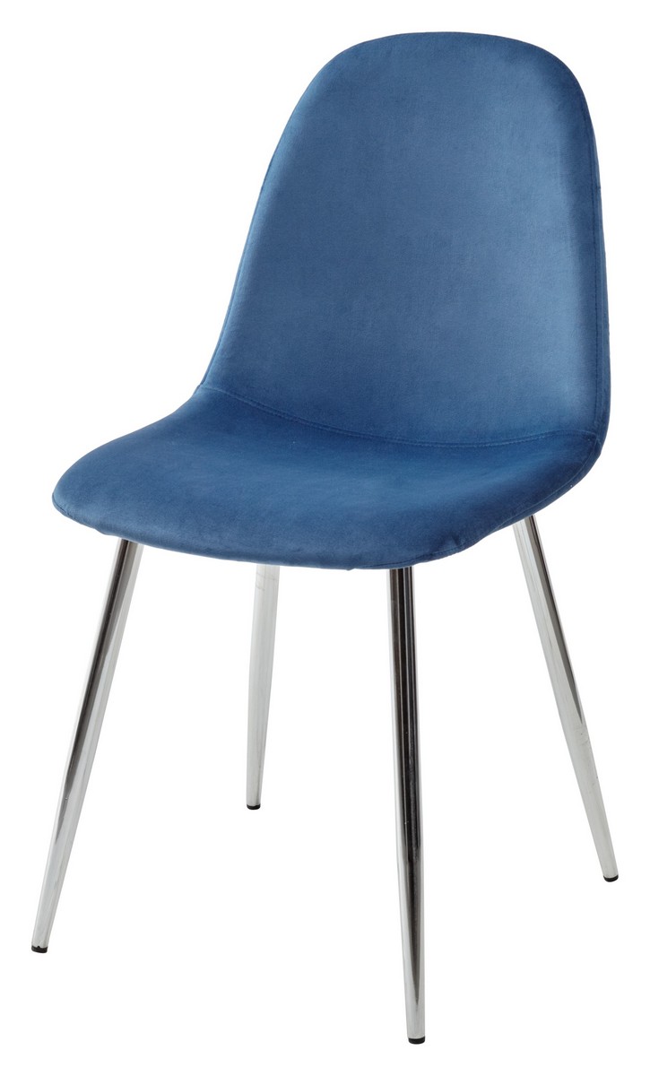 

Комплект стульев 4 шт. M-City PESCARA UF910, navy blue, PESCARA UF910