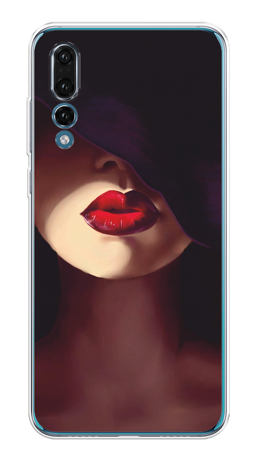 

Чехол Awog на Huawei P20 Pro "Красные губы", Черный;бежевый;красный, 65050-7