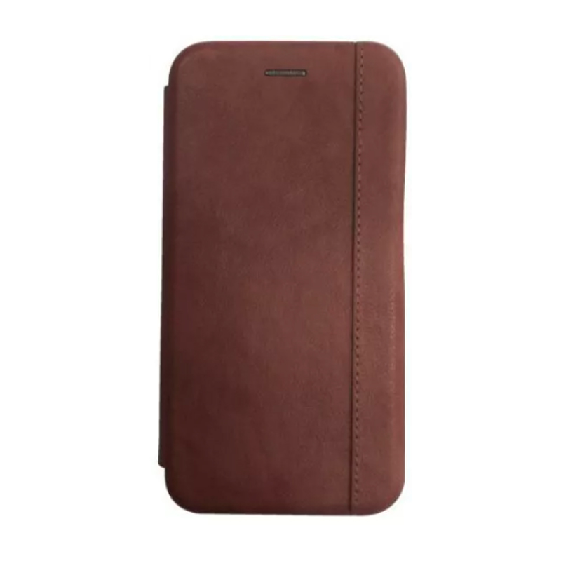 

Чехол-книжка Samsung Galaxy S11 Plus Nice Case кожаная боковая коричневая, Коричневый