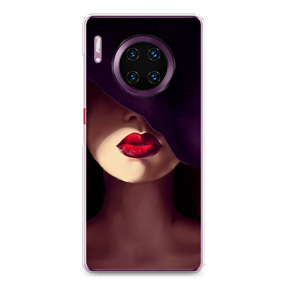 

Чехол Awog на Huawei Mate 30 Pro "Красные губы", Черный;бежевый;красный, 610450-7