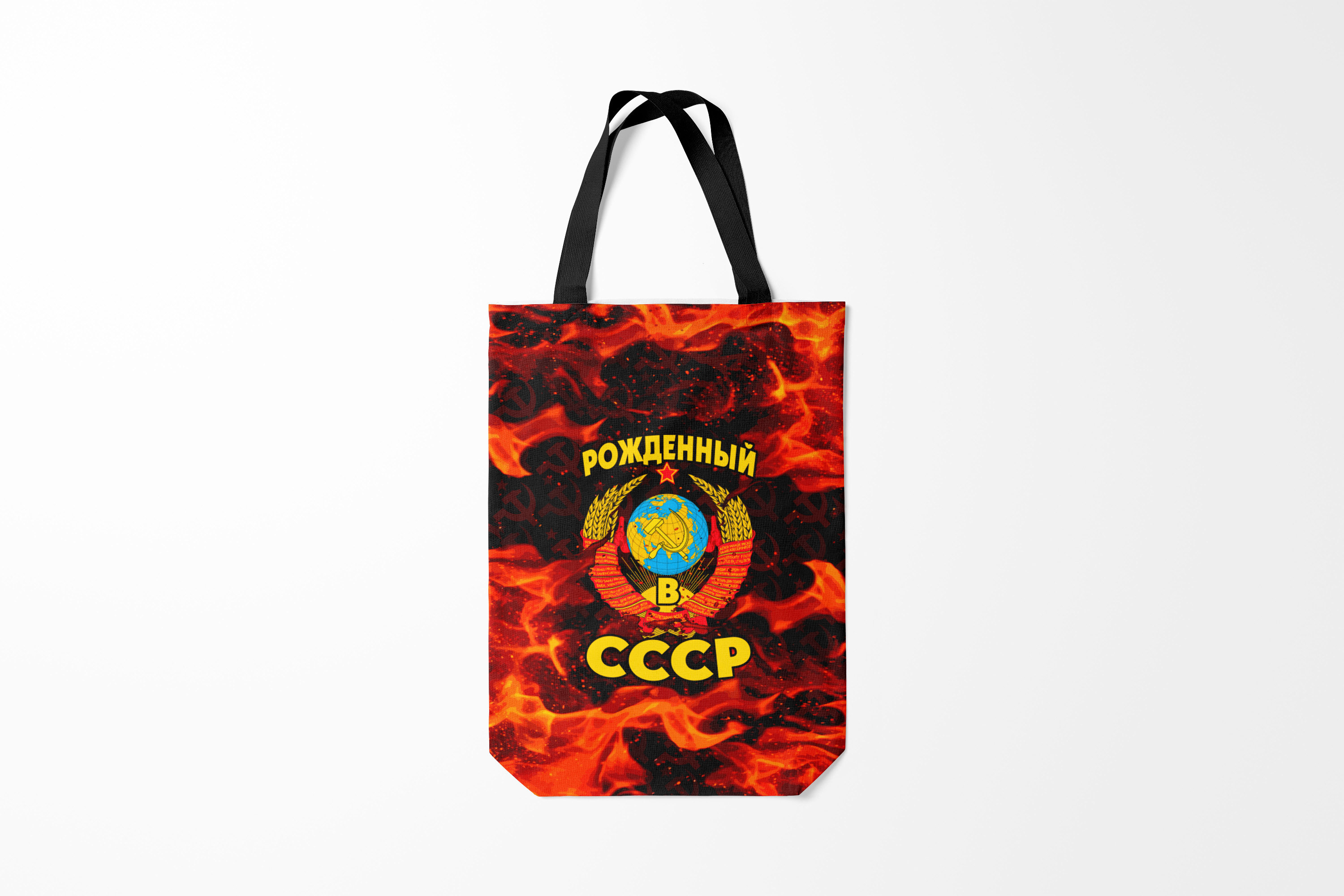 

Сумка шoппер унисекс Burnettie СССР, красный, СССР