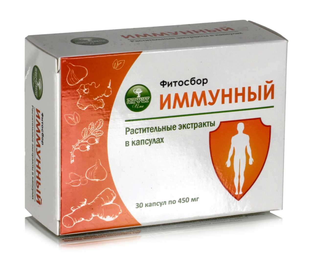 

Фитосбор Иммунный 30 капусл по 400мг.