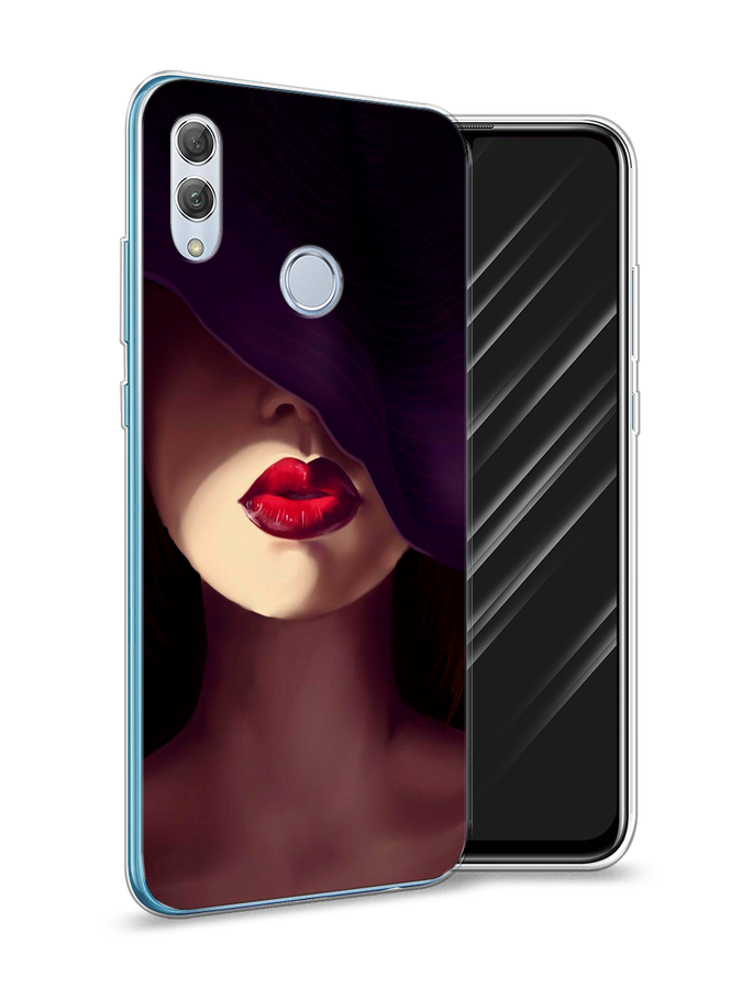 фото Чехол awog "красные губы" для honor 10 lite