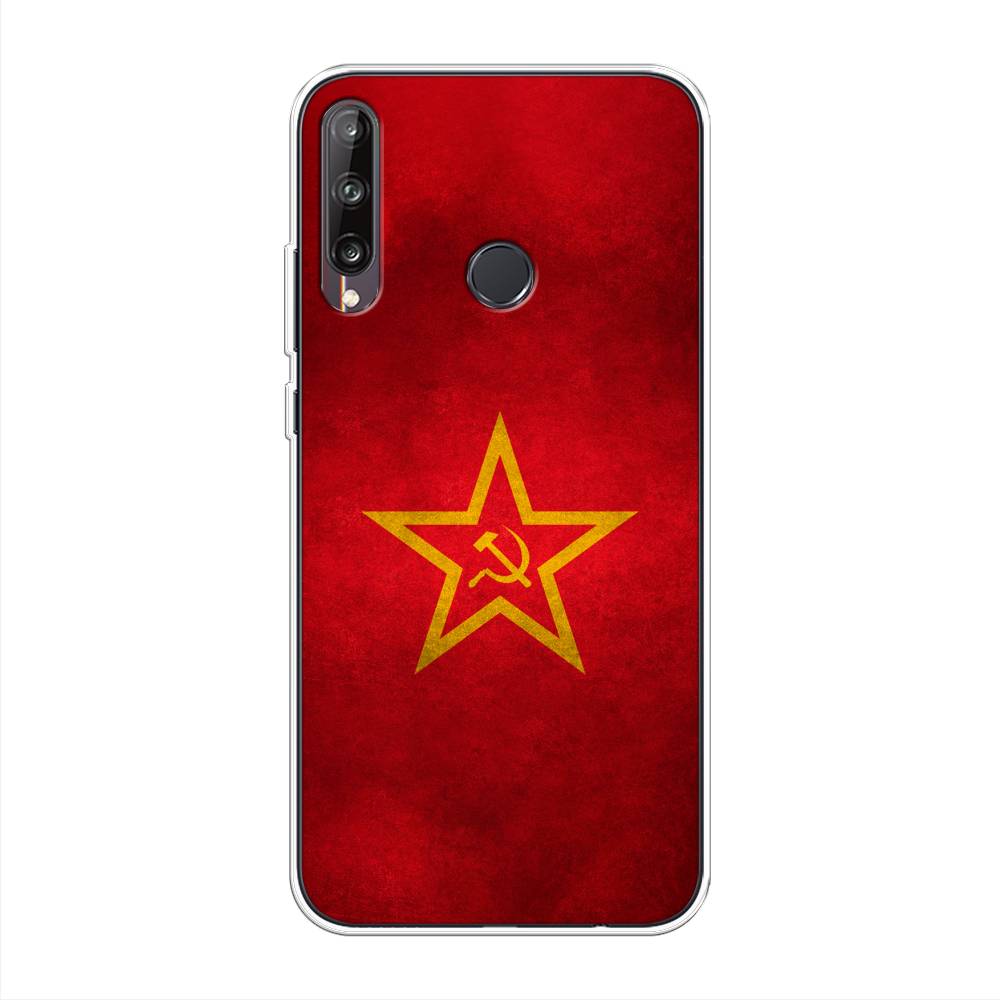 фото Чехол awog "красное знамя" для huawei y7p