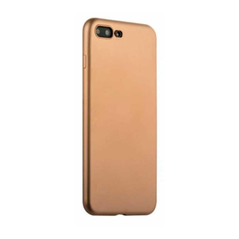

Чехол-накладка для iPhone 7 Plus J-case силикон золотой, Золотистый