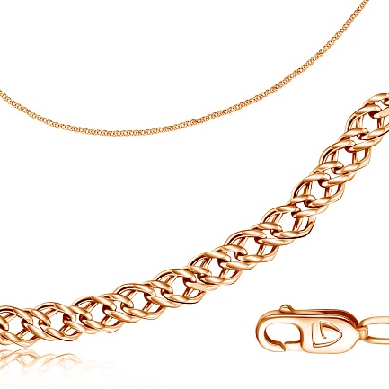 

Цепочка из серебра 55 см UVILERS 97522, 97522