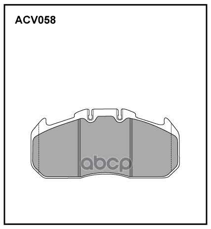 

Тормозные колодки ALLIED NIPPON дисковые ACV058KHD