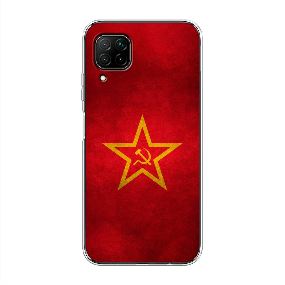 фото Чехол awog "красное знамя" для huawei nova 6 se
