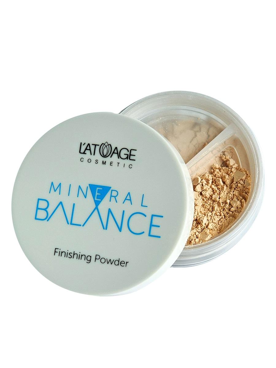 Купить Пудра рассыпчатая минеральная L'atuage Cosmetic Finishing Powder MINERAL BALANCE тон 602