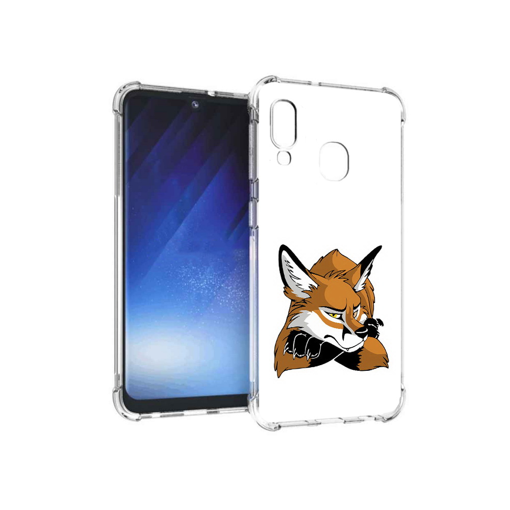 Чехол MyPads Tocco для Samsung Galaxy A20e фокс (PT133424.505.660)