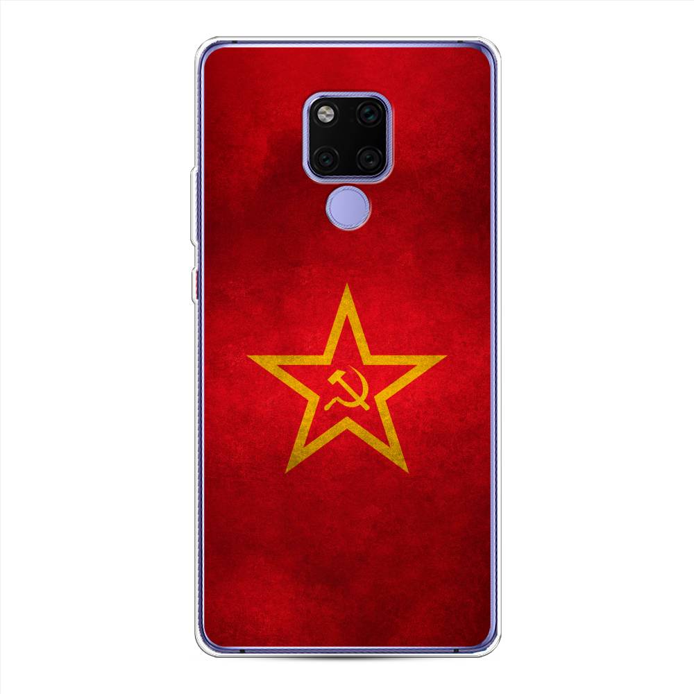 

Чехол Awog на Huawei Mate 20X "Красное знамя", Желтый;красный, 66950-10