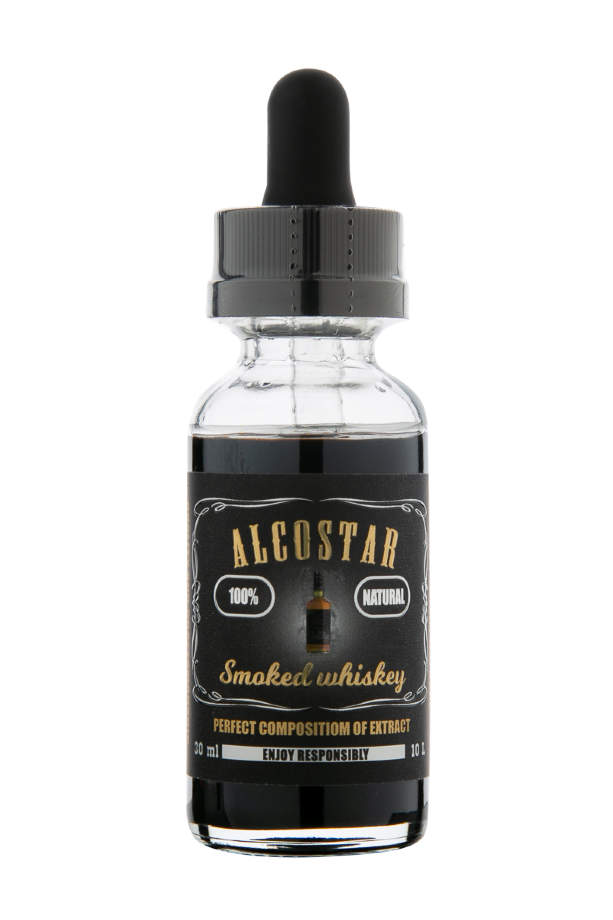 

Эссенция, вкусовой ароматизатор Alcostar Копченый виски, 30мл