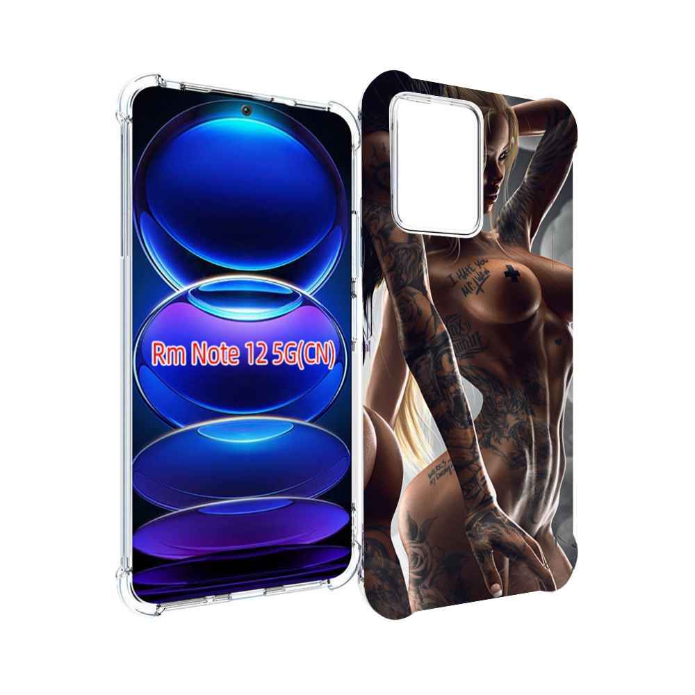 

Чехол MyPads девушки-инь-и-янь-в-татуировках для Xiaomi Redmi Note 12, Прозрачный, Tocco