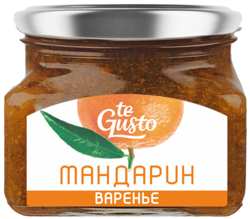 Варенье Te Gusto мандариновое 430г