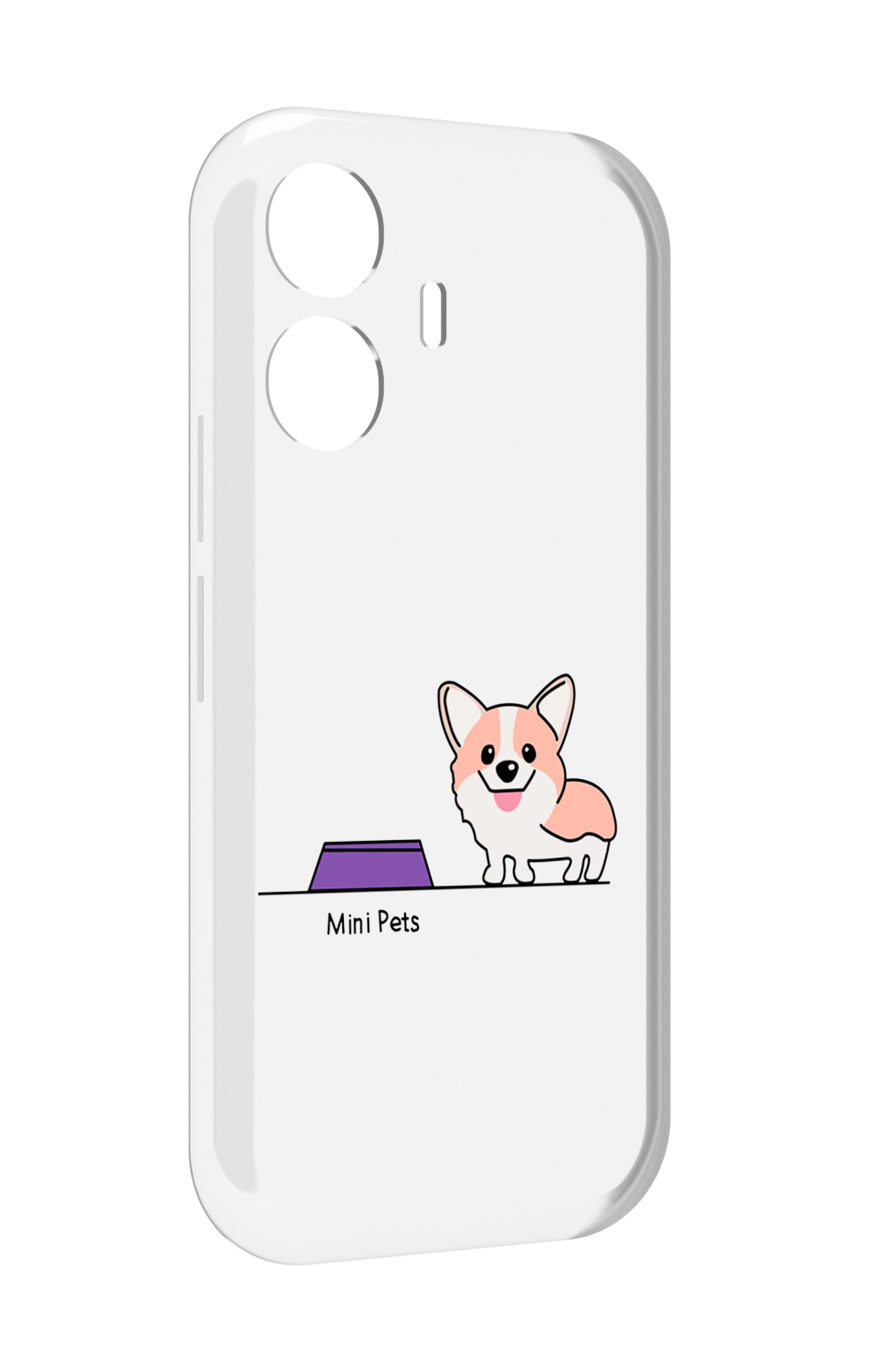 

Чехол MyPads мини-питомец детский для Vivo Y77E / Vivo iQOO Z6 Lite, Прозрачный, Tocco