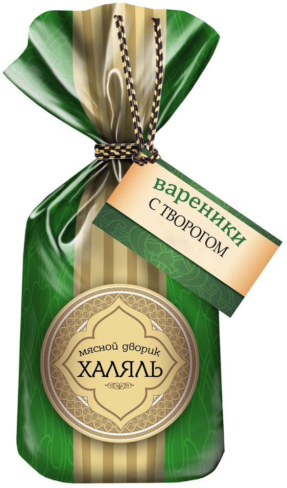 

Вареники Мясной Дворик Халяль с творогом 800г