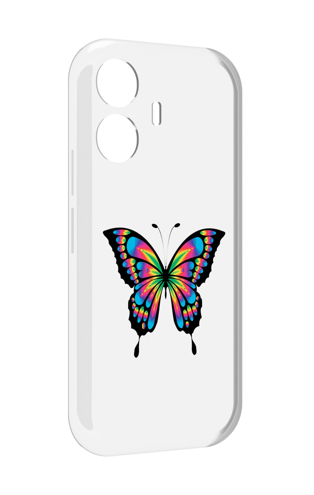 

Чехол MyPads мини-бабочка для Vivo Y77E / Vivo iQOO Z6 Lite, Прозрачный, Tocco