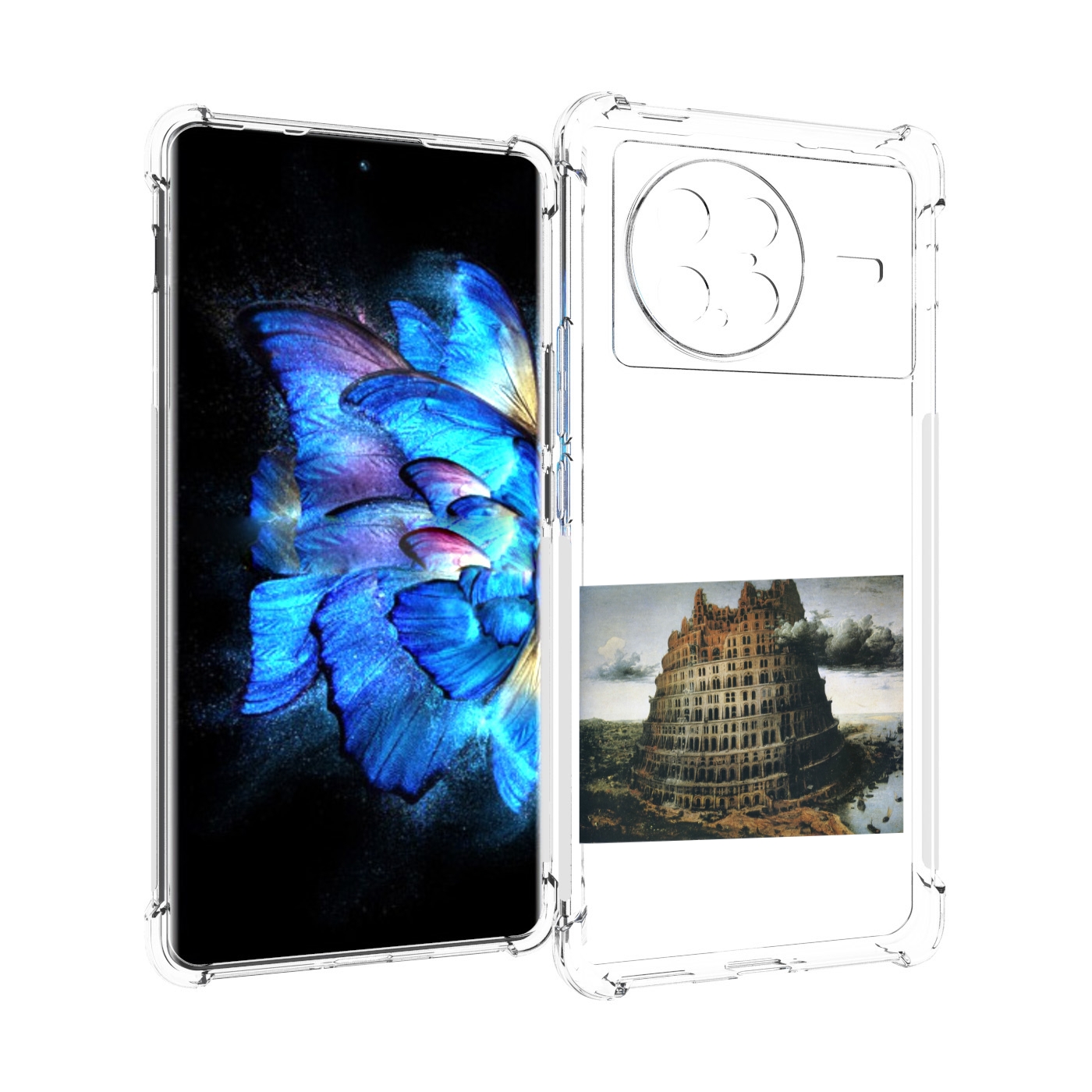 

Чехол MyPads Горгород Oxxxymiron для Vivo X Note 5G, Прозрачный, Tocco