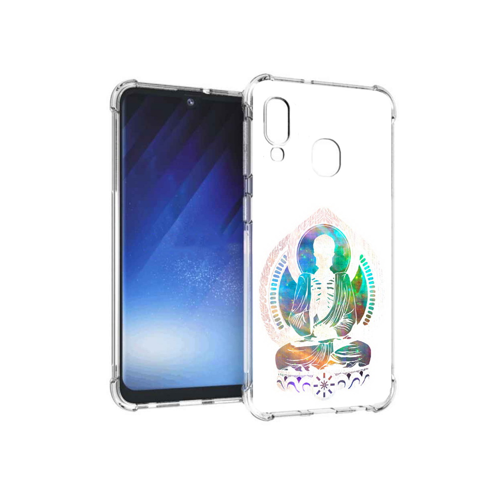 

Чехол MyPads Tocco для Samsung Galaxy A20e умный скелет (PT133424.505.653), Прозрачный, Tocco