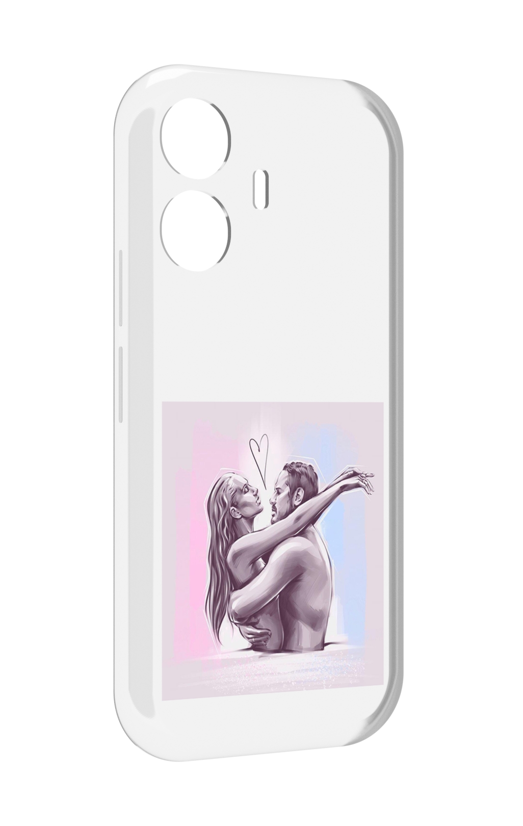 

Чехол MyPads любовные-тела для Vivo Y77E / Vivo iQOO Z6 Lite, Прозрачный, Tocco