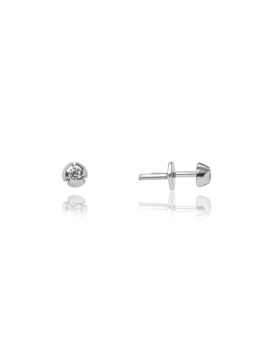 

Серьги женские из серебра TOP CRYSTAL 40255225 прозрачный фианит, 40255225