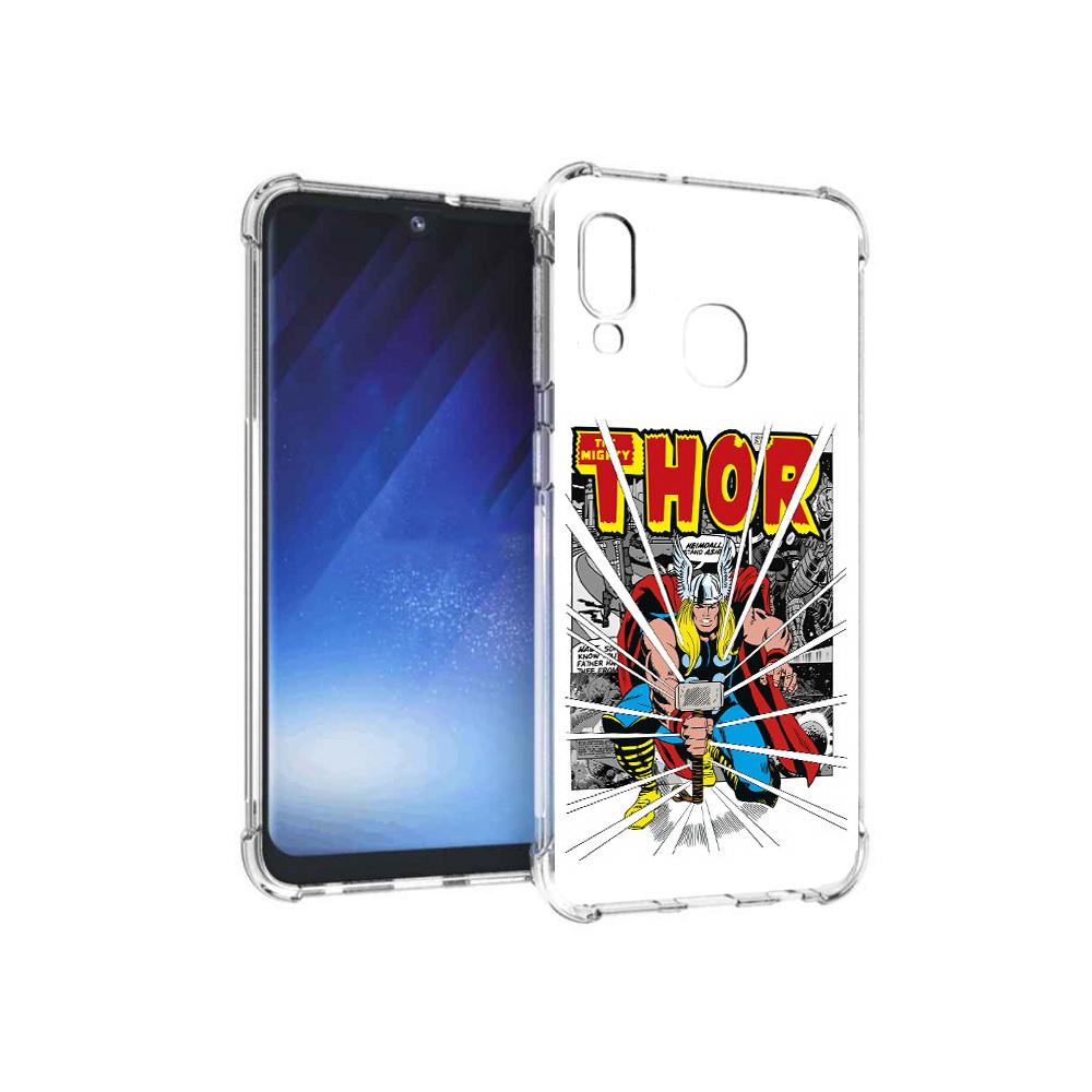 

Чехол MyPads Tocco для Samsung Galaxy A20e тор рисунок (PT133424.505.647), Прозрачный, Tocco