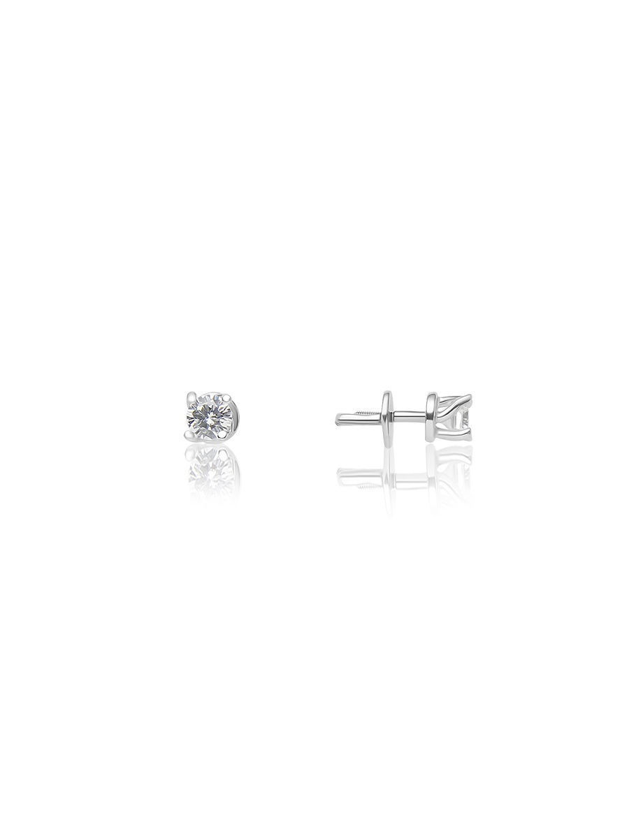 

Серьги-пусеты из серебра с фианитом TOP CRYSTAL 40255208, 40255208